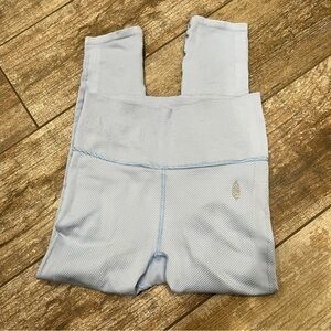 Free People Movement | Blue High Rise Leggings